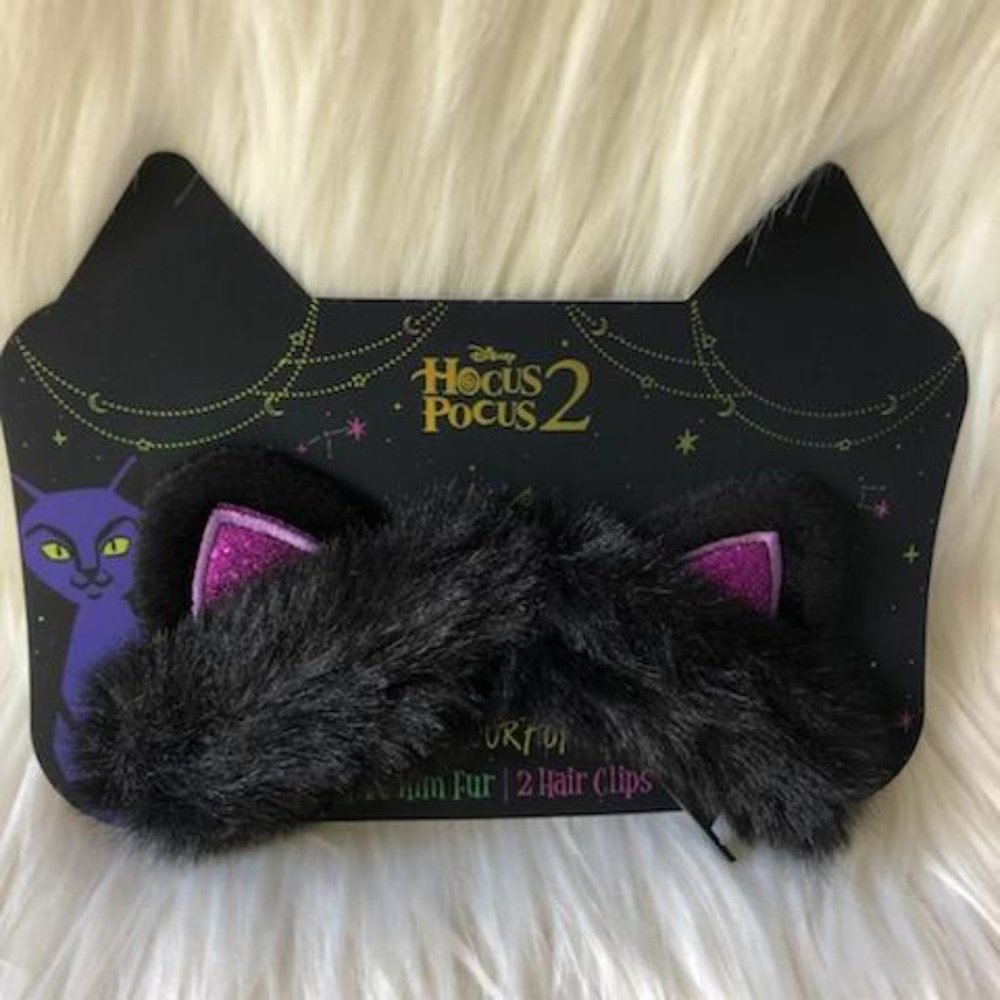 Disney Hocus Pocus 2 x Colourpop Cat Ear Hair Clips